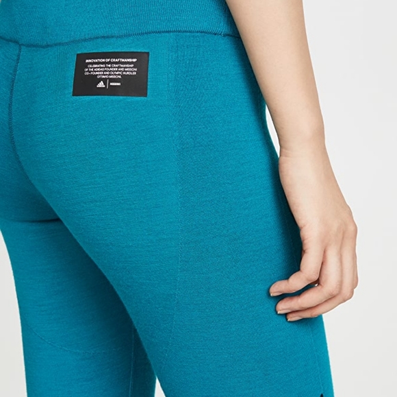 ADIDAS x Missoni How We Do Leggings Teal XXS NWT - Picture 4 of 8